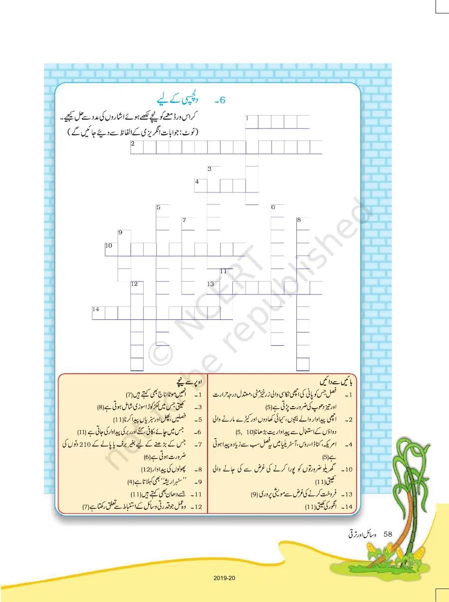 Class 8 Geography in Urdu Medium Chapter 4