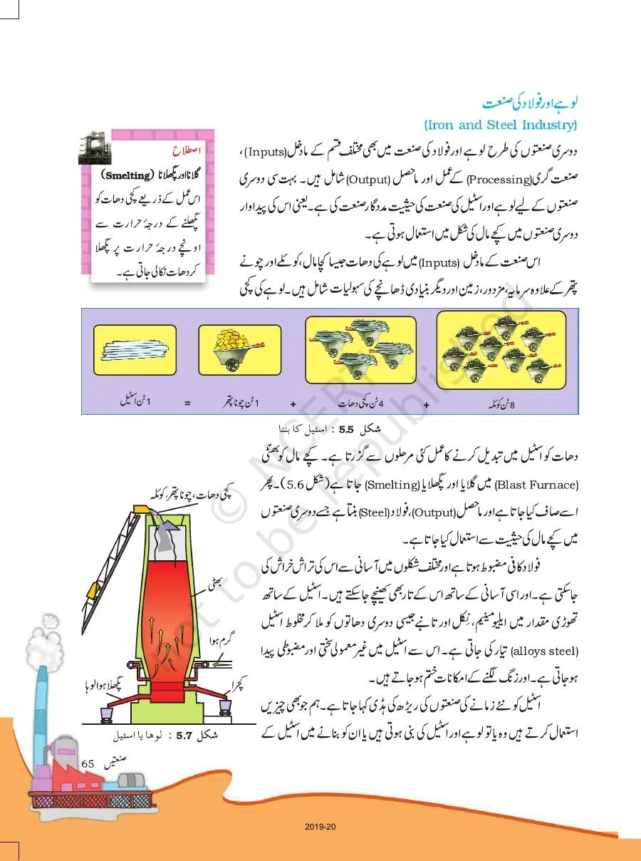 Class 8 Geography in Urdu Medium Chapter 5