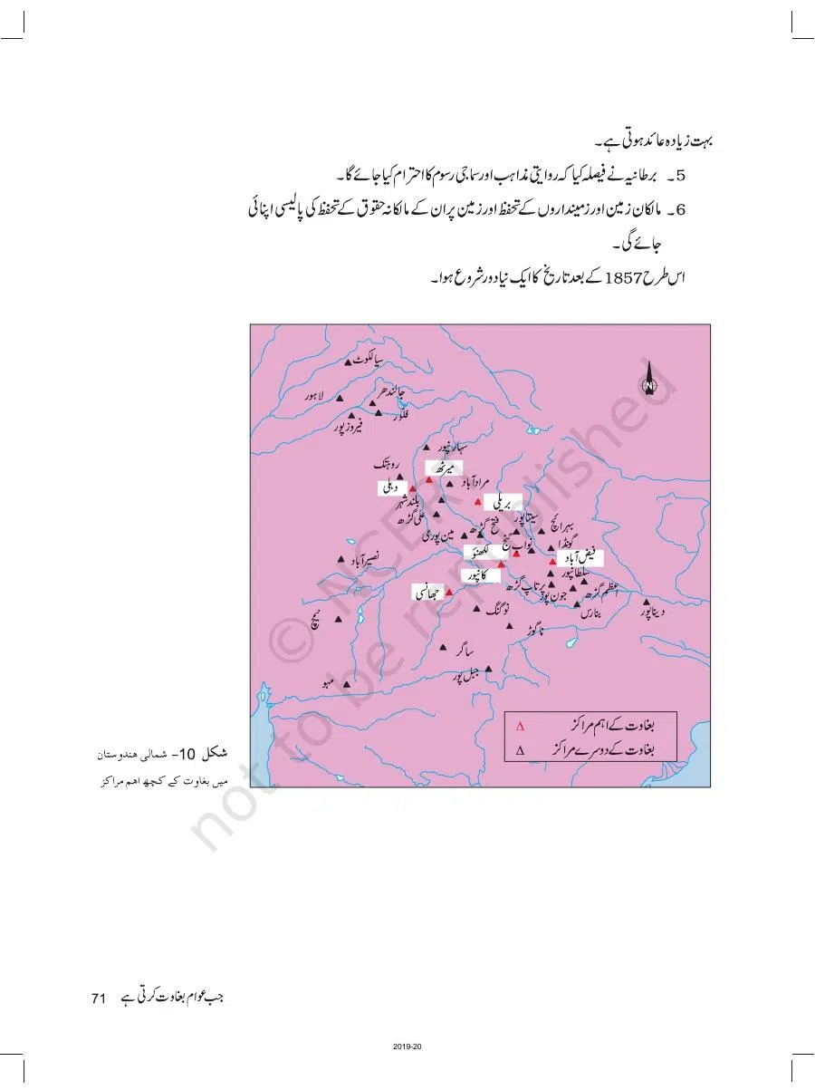 Class 8 History in Urdu Medium Chapter 5