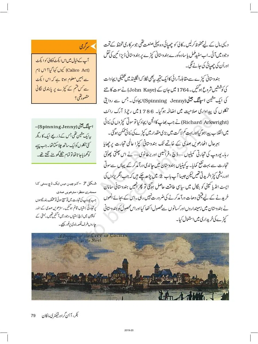 Class 8 History in Urdu Medium Chapter 6