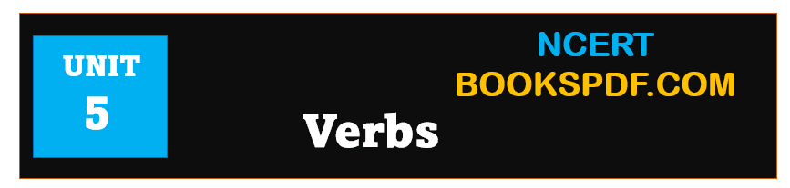 DAV Class 3 English Practice Book Chapter 5 Verbs Solutions