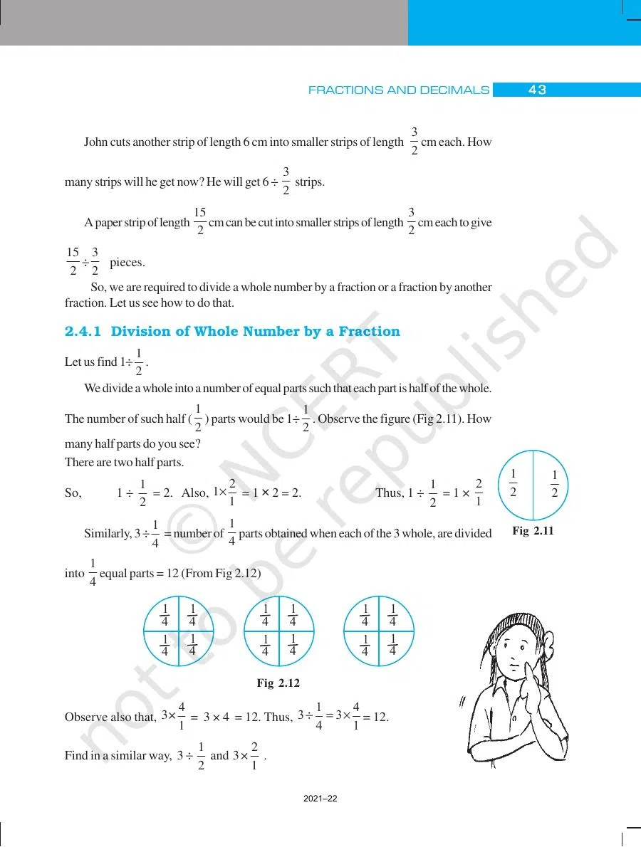 Class 7 Maths Fractions and Decimals Chapter 2