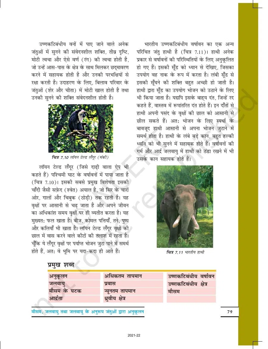 Class 7 Science in Hindi Chapter 7