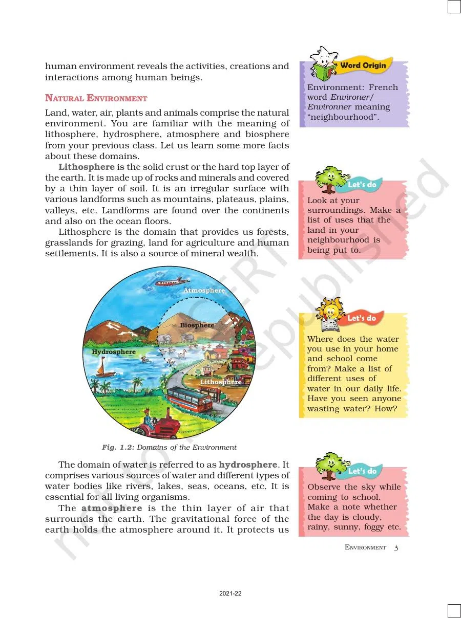Class 7 Geography Chapter 1