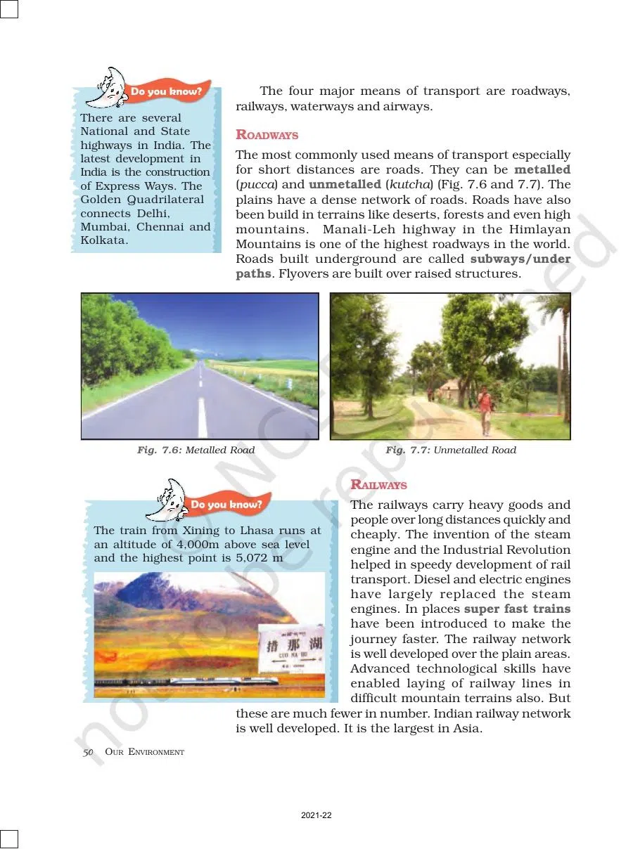 Class 7 Geography Chapter 7