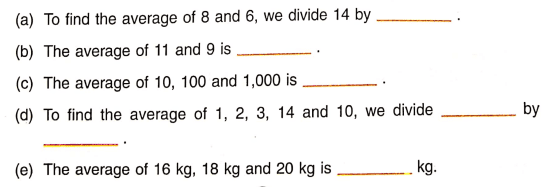 Chapter 10 | Averages | Class-5 DAV Primary Mathematics