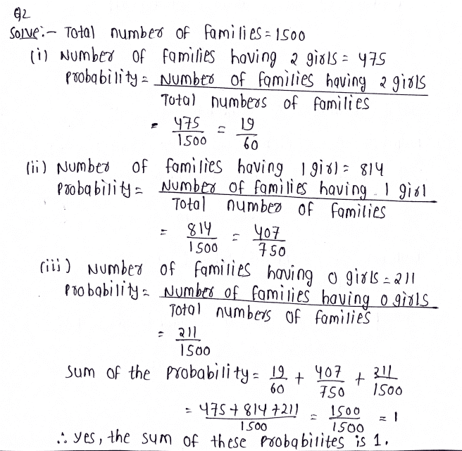 NCERT Solutions | Class 9 Maths Chapter 15 Probability